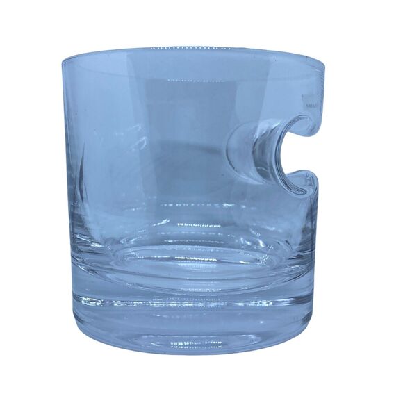 Whiskey Glass And Cigar Rest In One Godinger Double Old Fashioned Replacement - Picture 1 of 4